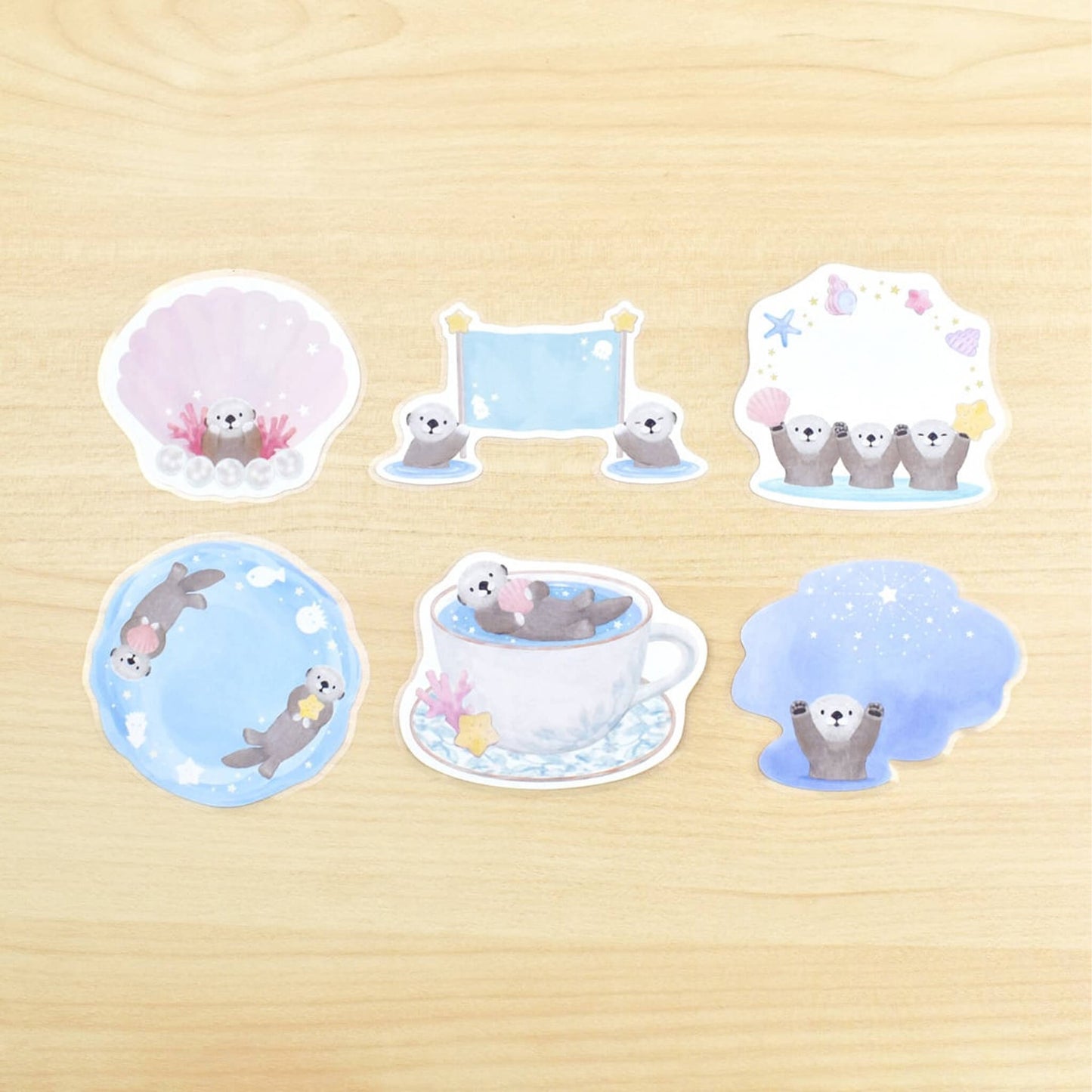 Papier Platz × MILINA Flake Sticky Notes - Love Racco - Sticky Notes