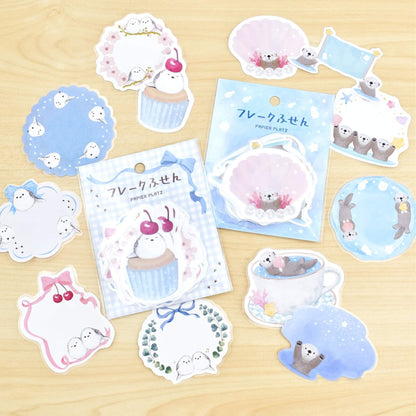 Papier Platz × MILINA Flake Sticky Notes - Love Shimaenaga - Sticky Notes