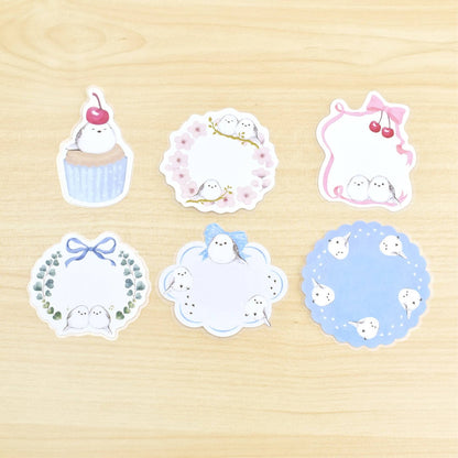 Papier Platz × MILINA Flake Sticky Notes - Love Shimaenaga - Sticky Notes