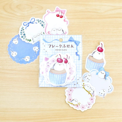 Papier Platz × MILINA Flake Sticky Notes - Love Shimaenaga - Sticky Notes