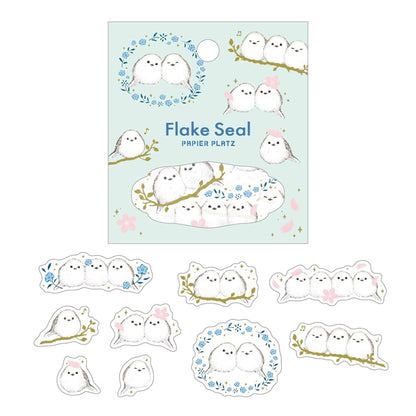 Papier Platz × MILINA Gold Foil Flake Sticker - Love Shimaenage - Flake Stickers