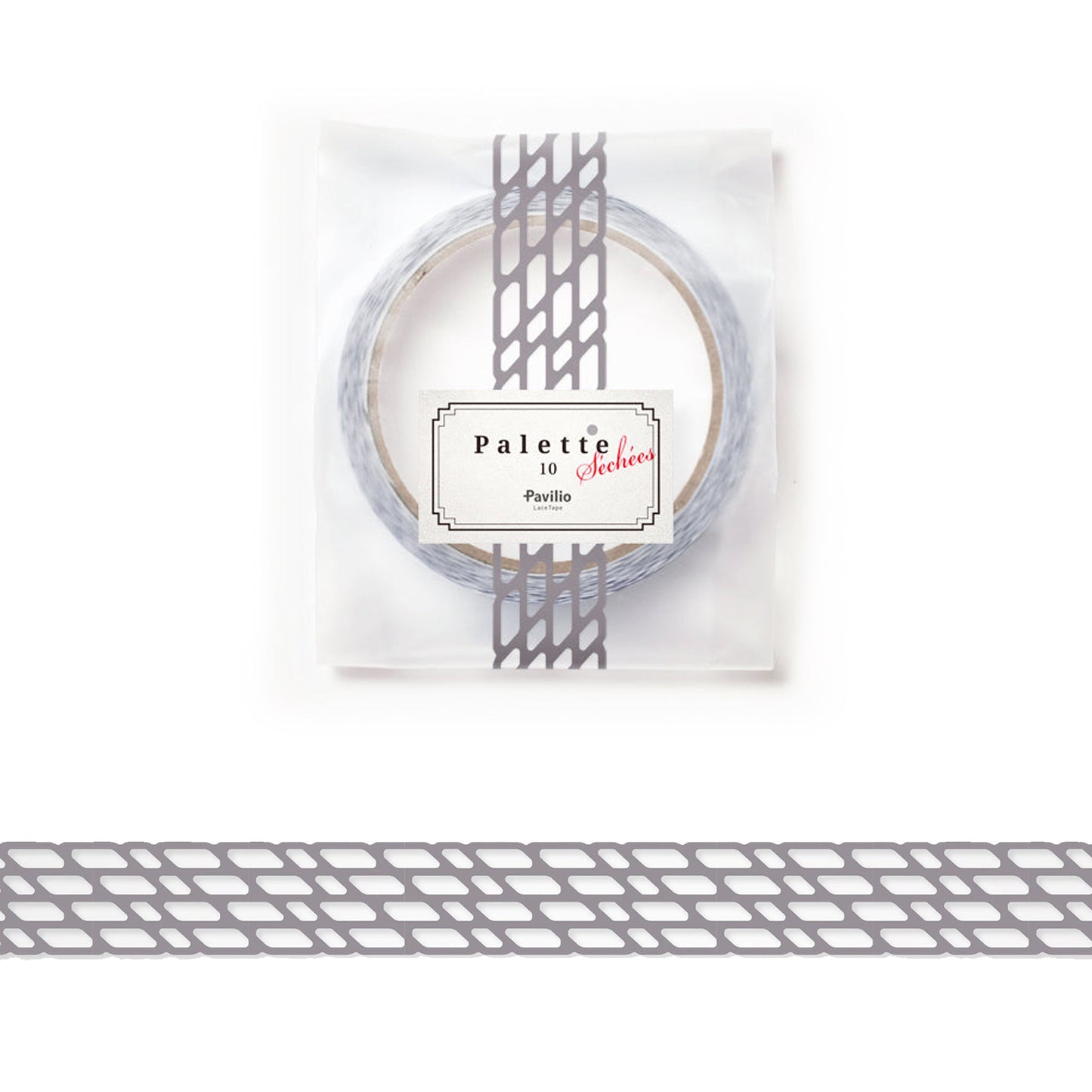 Pavilio Lace Tape Palette Series - SÉCHÉES Gray - Lace Tapes