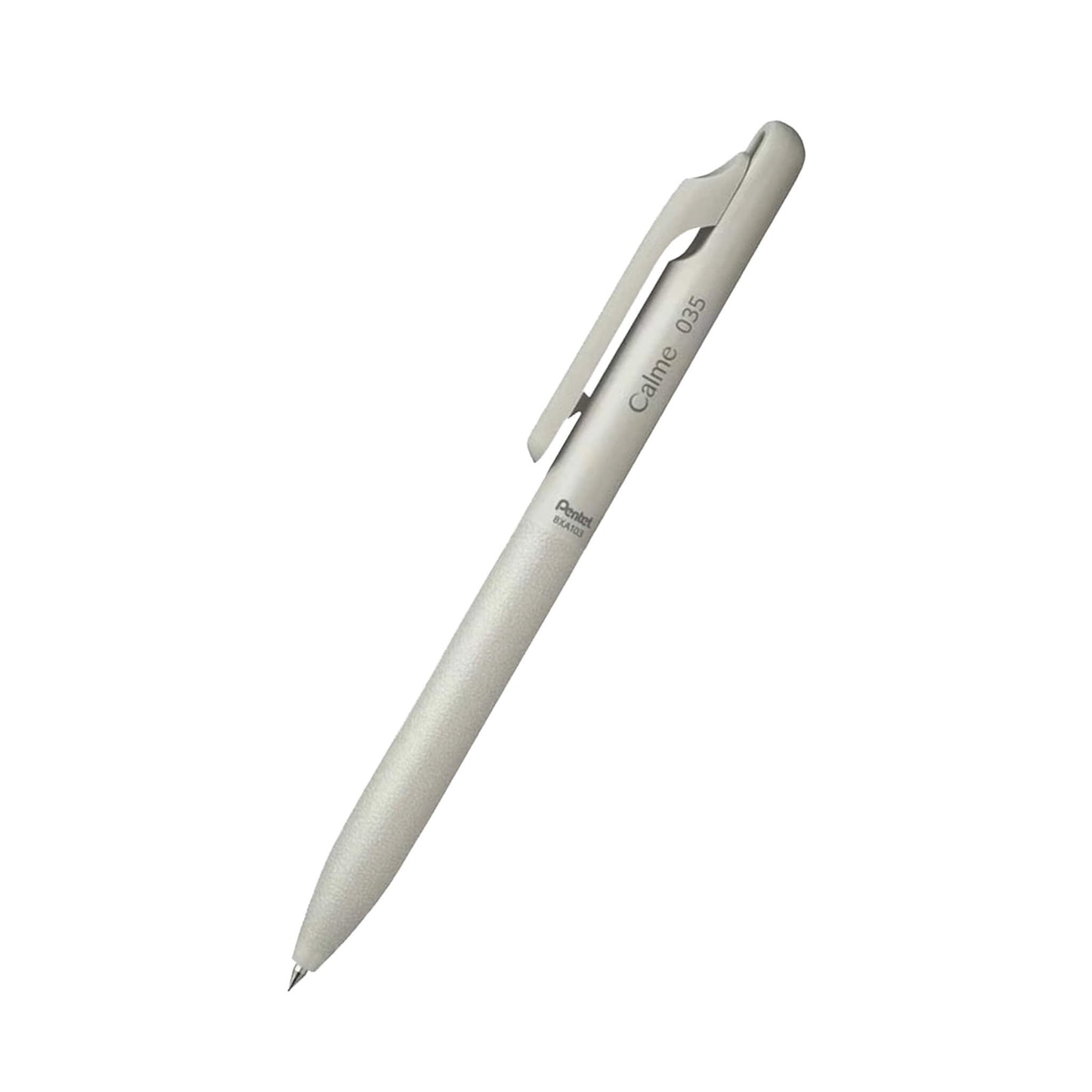Pentel Calme Ballpoint Pen 0.35mm - Gray - Ballpoint Pens