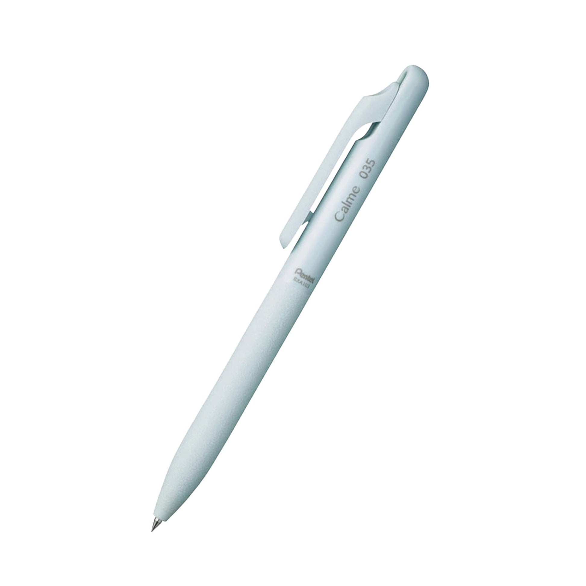 Pentel Calme Ballpoint Pen 0.35mm - Light Blue - Ballpoint Pens