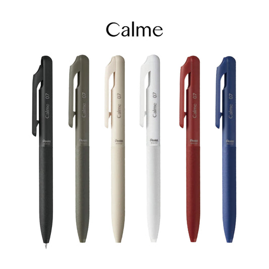 Pentel Calme Ballpoint Pen 0.7mm - Beige - Ballpoint Pens