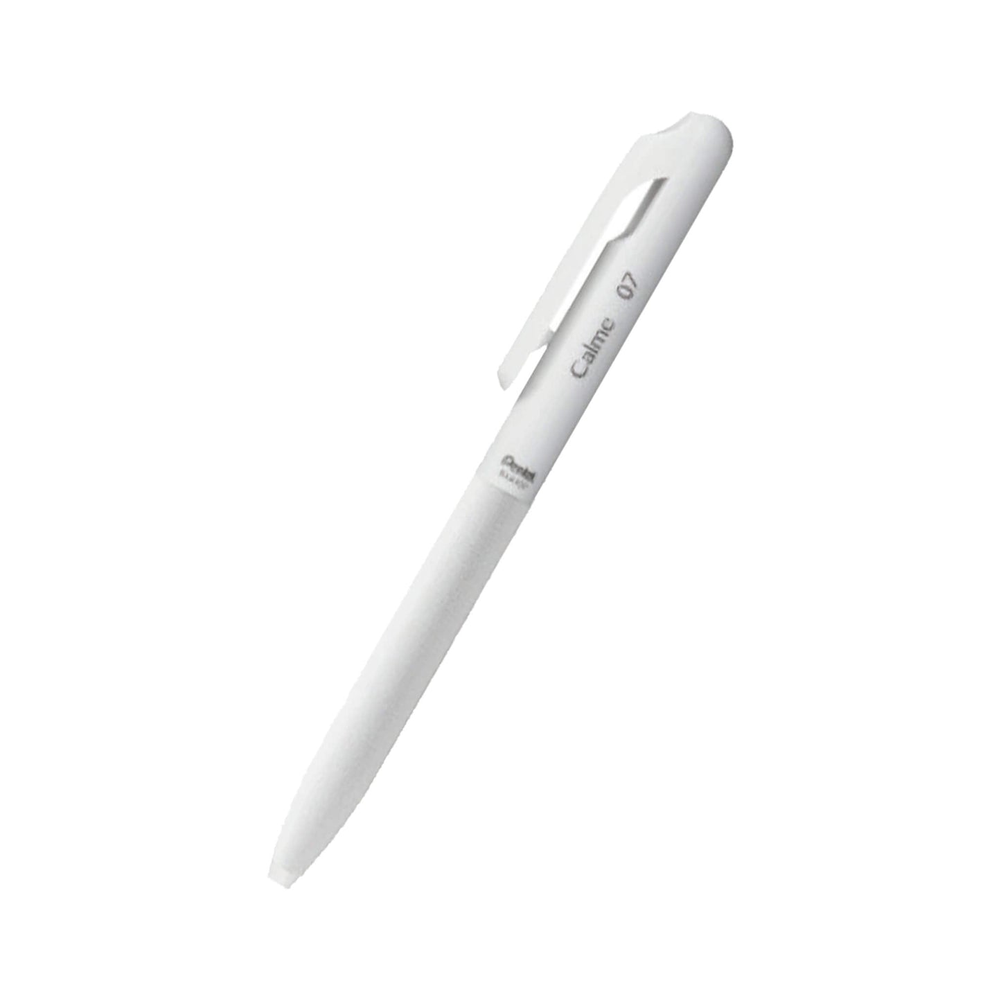 Pentel Calme Ballpoint Pen 0.7mm - Grayish White - Ballpoint Pens
