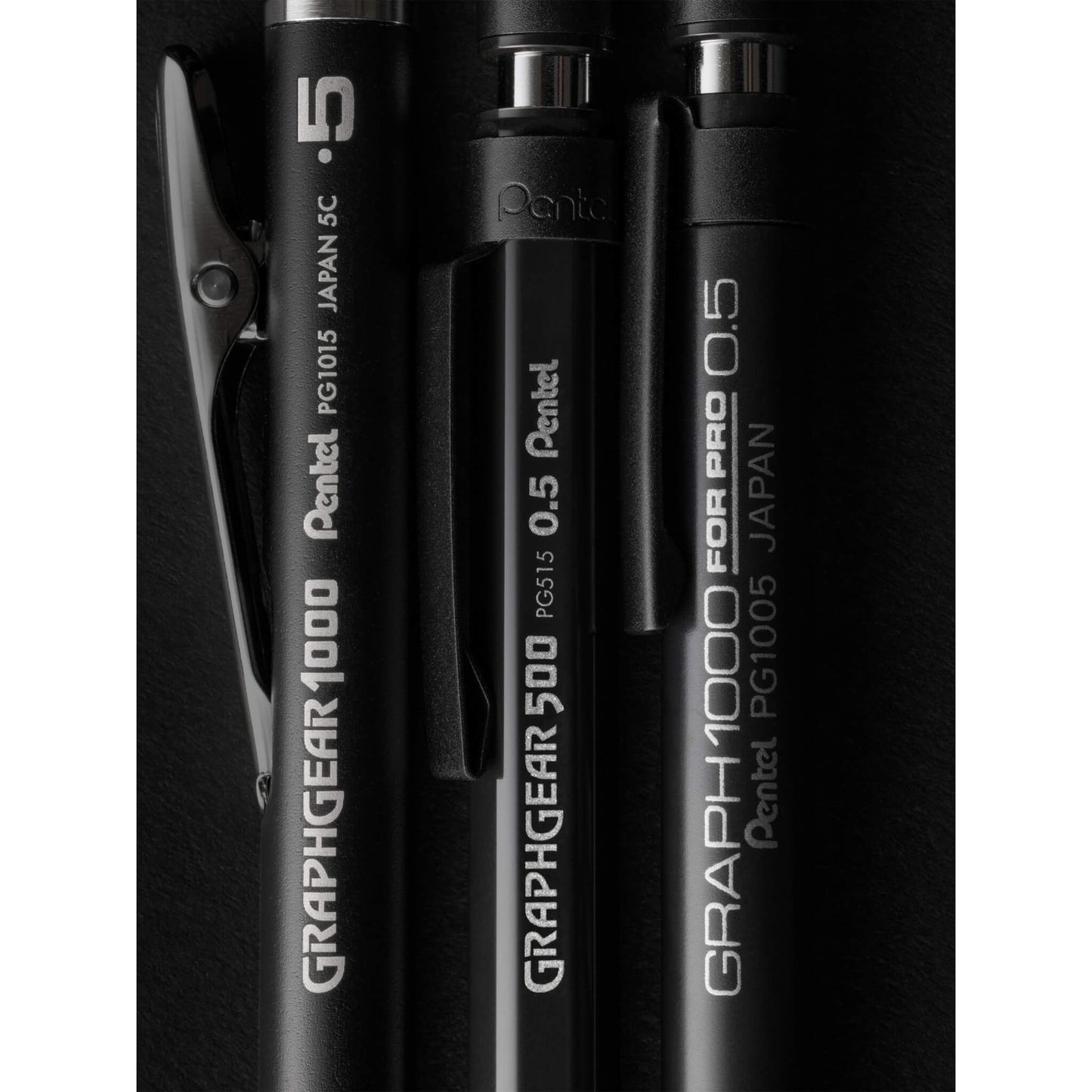Pentel Drafting Mechanical Pencils 60th Anniversary Limited 3 - Pen Set - Mechanical Pencils