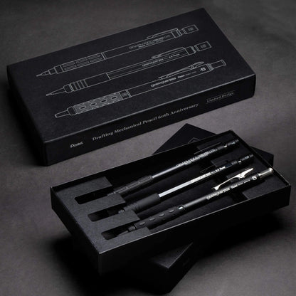 Pentel Drafting Mechanical Pencils 60th Anniversary Limited 3 - Pen Set - Mechanical Pencils