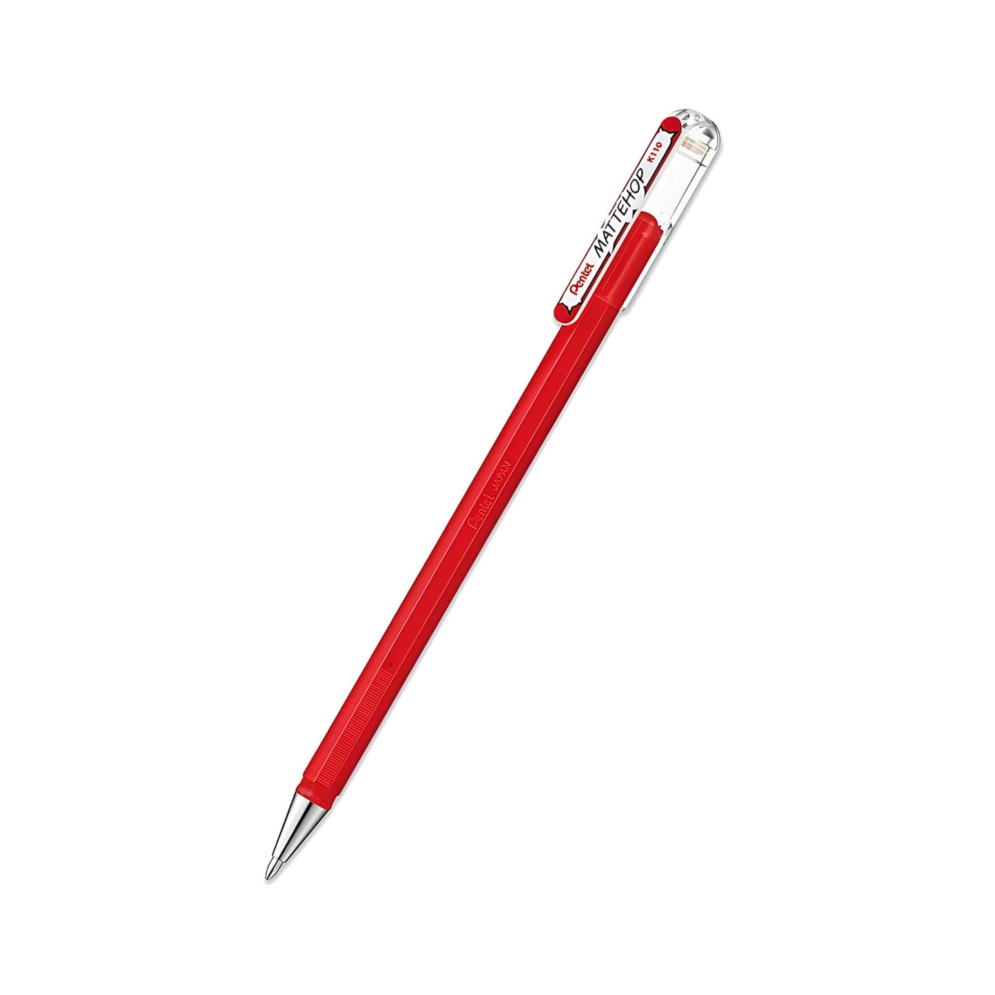 Pentel Mattehop Gel Roller Pen Original Colors - Red - Gel & Rollerball Pens