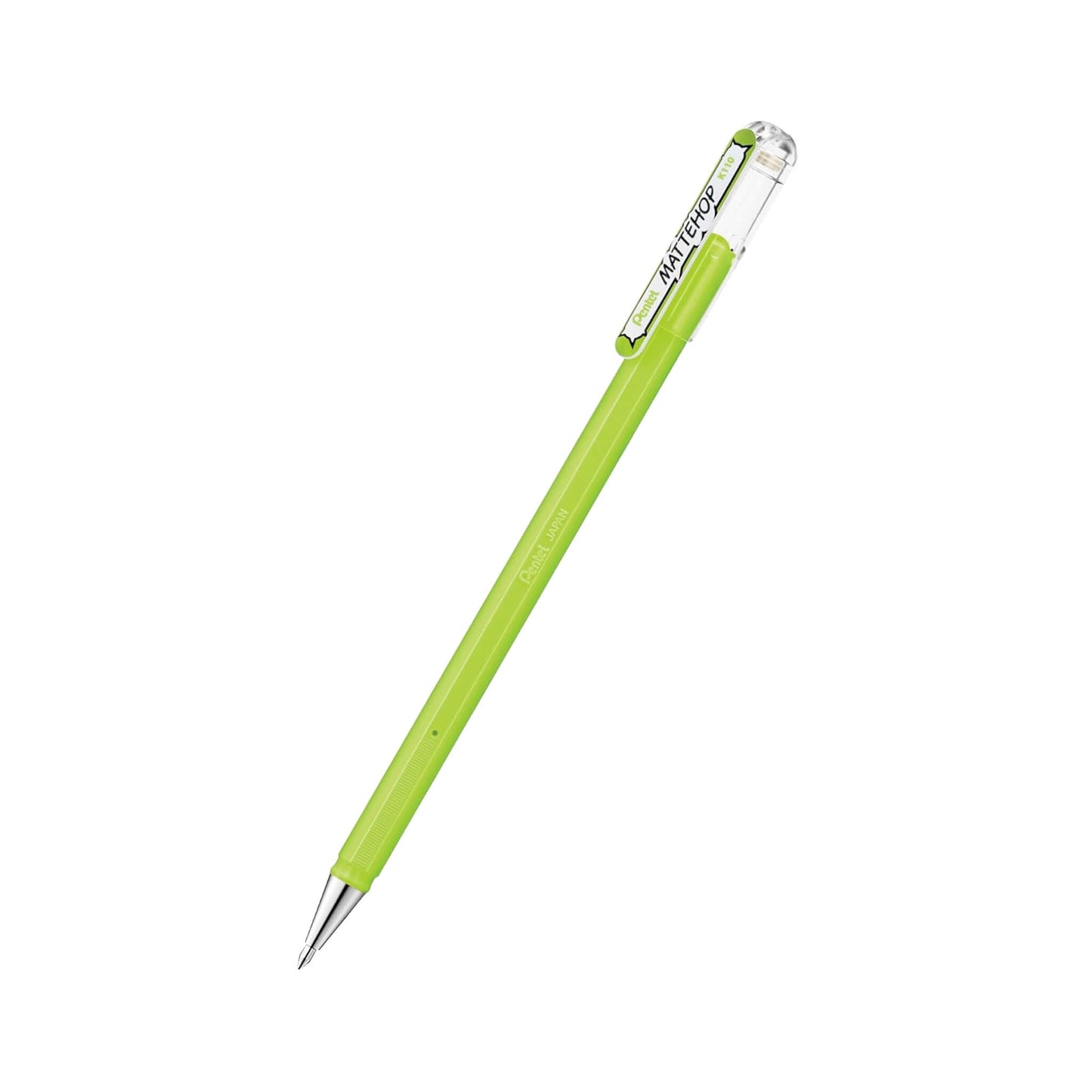 Pentel Mattehop Gel Roller Pen Original Colors - Yellow Green - Gel & Rollerball Pens