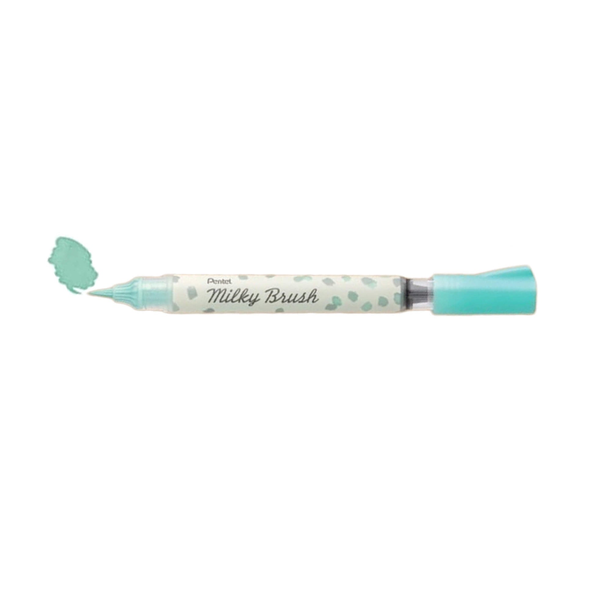 Pentel Milky Brush - Pastel Mint Green - Brush Pens