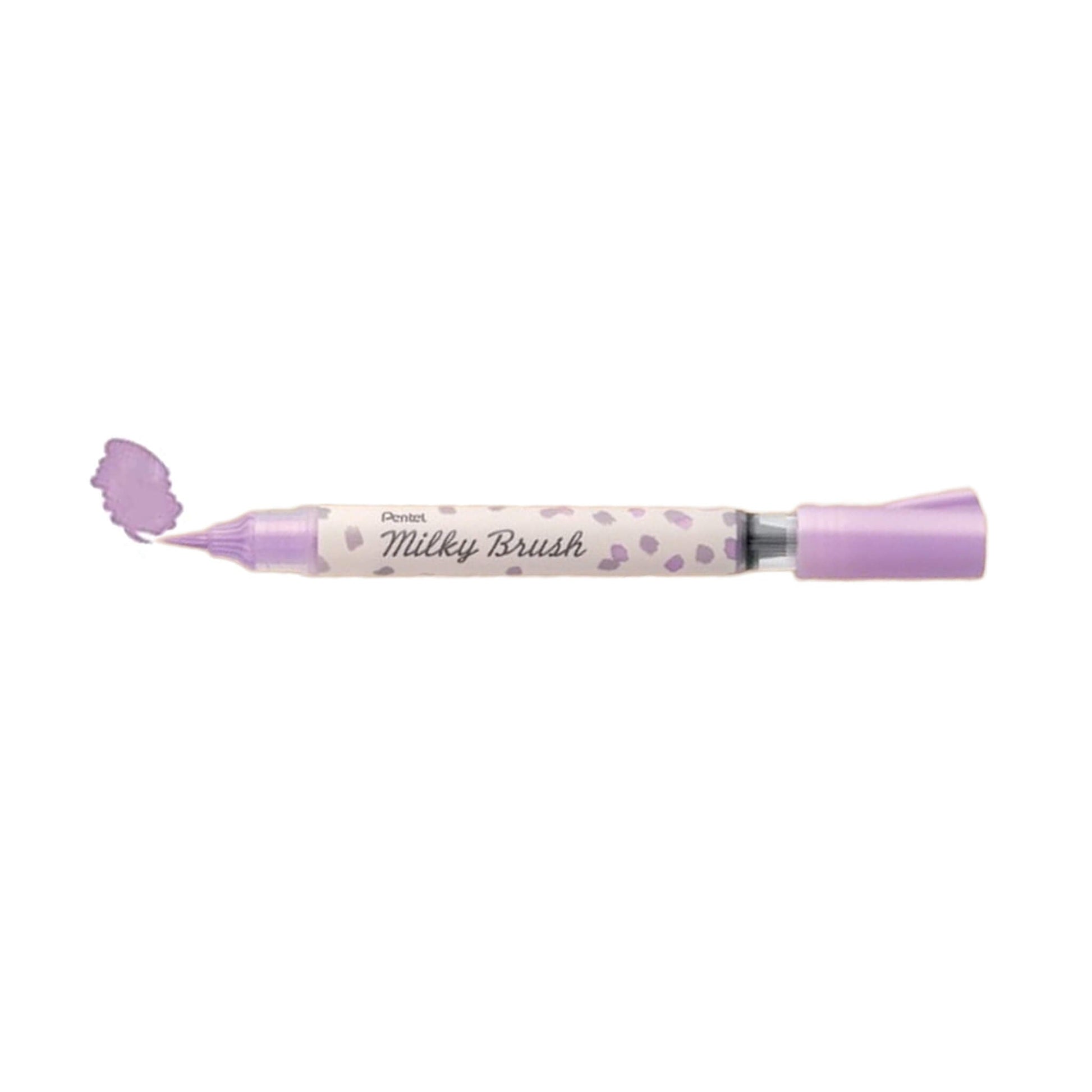 Pentel Milky Brush - Pastel Violet - Brush Pens
