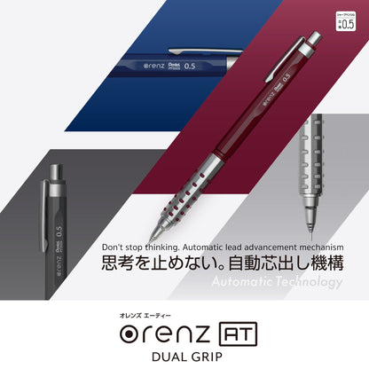 Pentel Orenz AT Dual Grip Mechanical Pencil - Silver - Mechanical Pencils