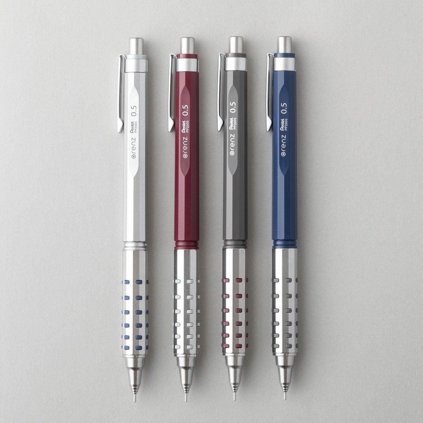 Pentel Orenz AT Dual Grip Mechanical Pencil - Silver - Mechanical Pencils