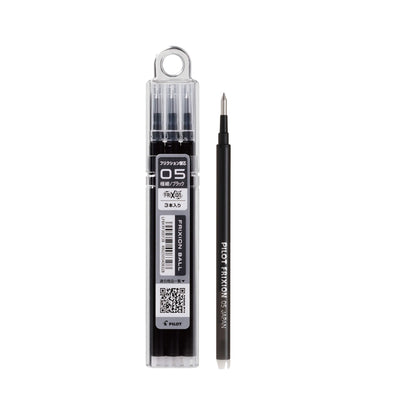 Pilot FriXion Ball 0.5mm Erasable Gel Pen Refill LFBKRF30EF (3 - Pack) - Black - Pen Refills
