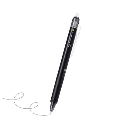 Pilot FriXion Ball Knock Erasable Gel Pen 0.5mm - Black - Gel & Rollerball Pens