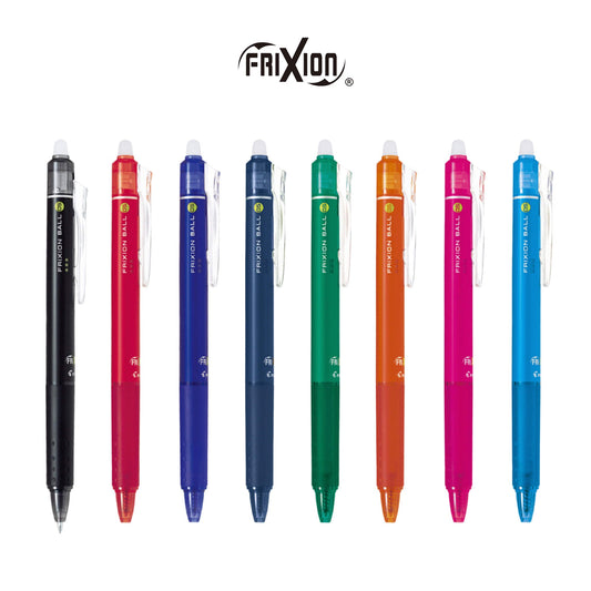 Pilot FriXion Ball Knock Erasable Gel Pen 0.5mm - Black - Gel & Rollerball Pens
