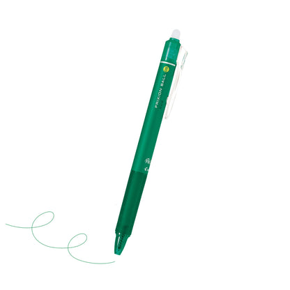 Pilot FriXion Ball Knock Erasable Gel Pen 0.5mm - Green - Gel & Rollerball Pens