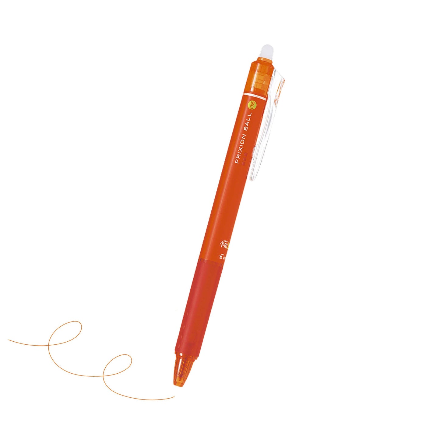 Pilot FriXion Ball Knock Erasable Gel Pen 0.5mm - Orange - Gel & Rollerball Pens