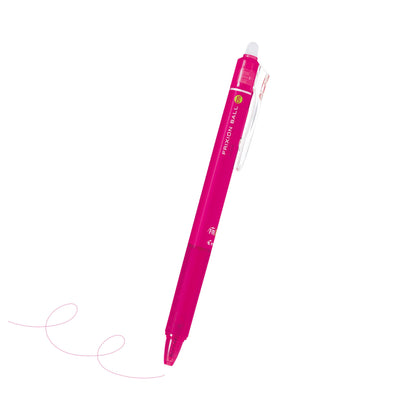 Pilot FriXion Ball Knock Erasable Gel Pen 0.5mm - Pink - Gel & Rollerball Pens
