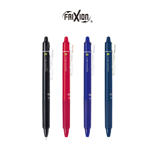 Pilot FriXion Ball Knock Erasable Gel Pen 0.7mm - Black - Gel & Rollerball Pens
