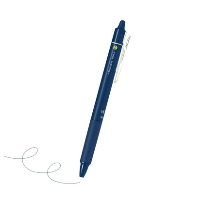 Pilot FriXion Ball Knock Erasable Gel Pen 0.7mm - Blue Black - Gel & Rollerball Pens