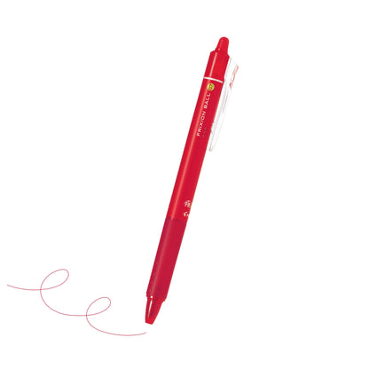 Pilot FriXion Ball Knock Erasable Gel Pen 0.7mm - Red - Gel & Rollerball Pens