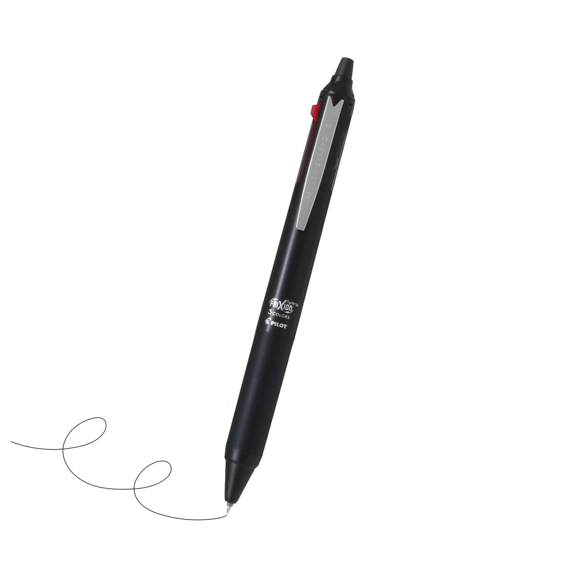Pilot FriXion Synergy 3 3 - Color Erasable Gel Pen 0.4mm - Black - Multi - Color Pens