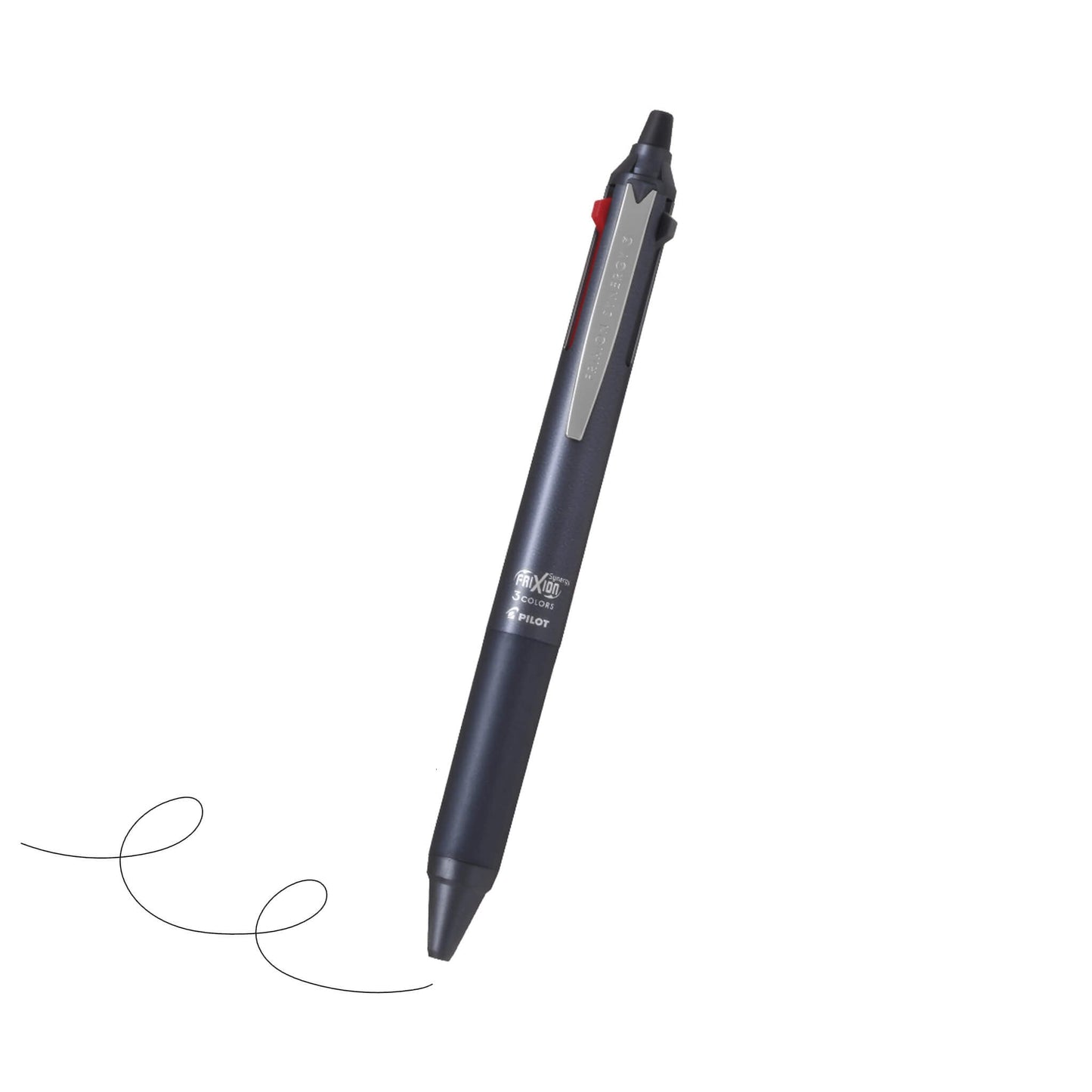 Pilot FriXion Synergy 3 3 - Color Erasable Gel Pen 0.4mm - Navy - Multi - Color Pens