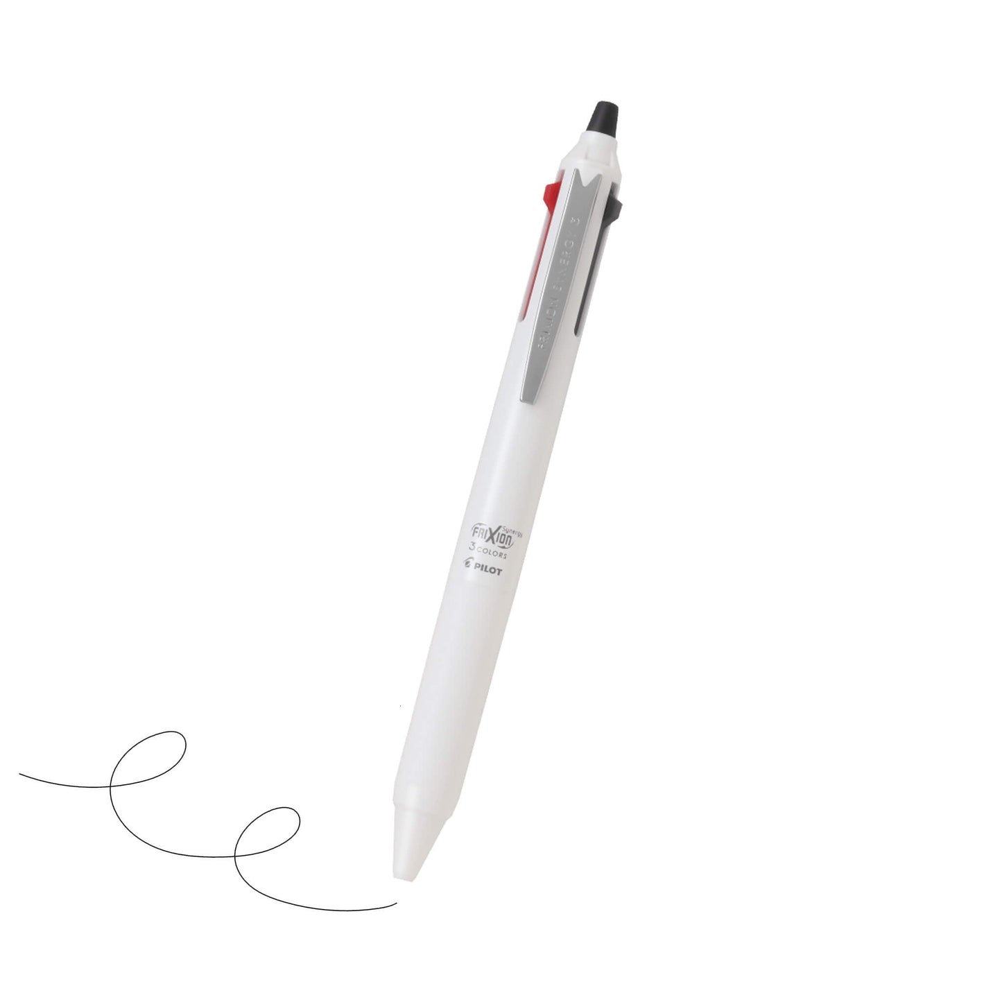 Pilot FriXion Synergy 3 3 - Color Erasable Gel Pen 0.4mm - Off White - Multi - Color Pens