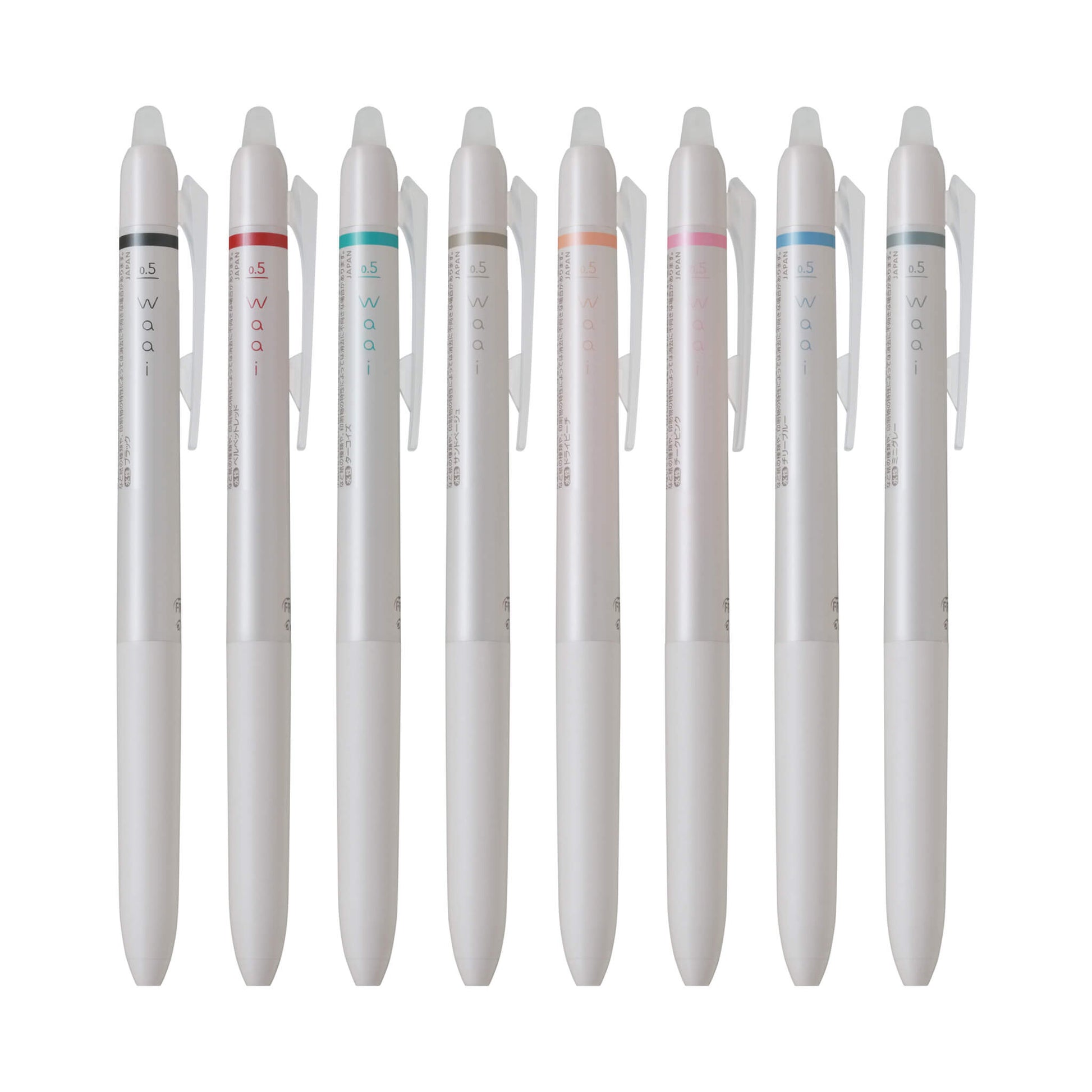 Pilot FriXtion Waai Erasable Gel Pen 8 - color Set - Gel & Rollerball Pens