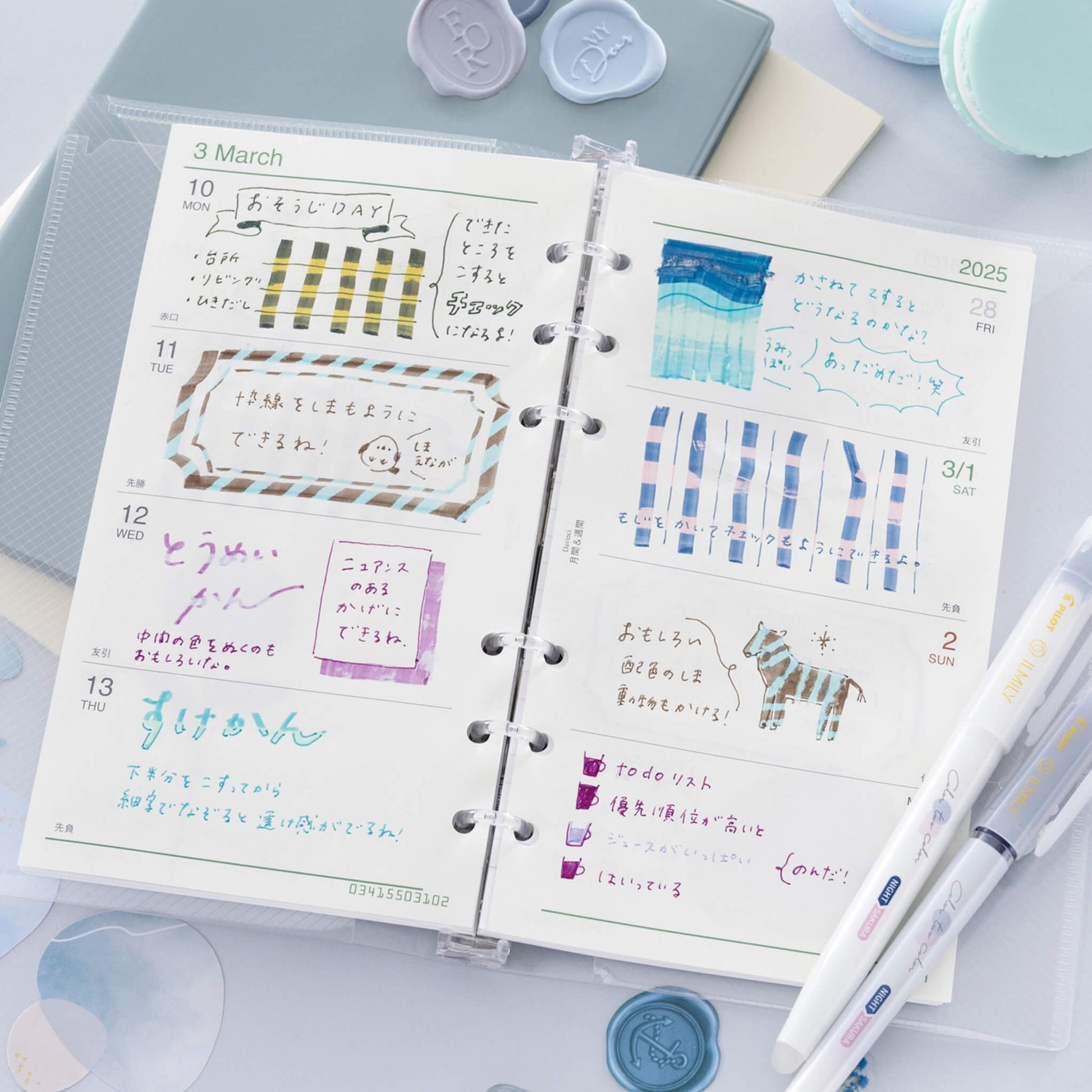 Pilot ILMILY Color Two Color Highlighter - Emerald|Mint - Highlighters