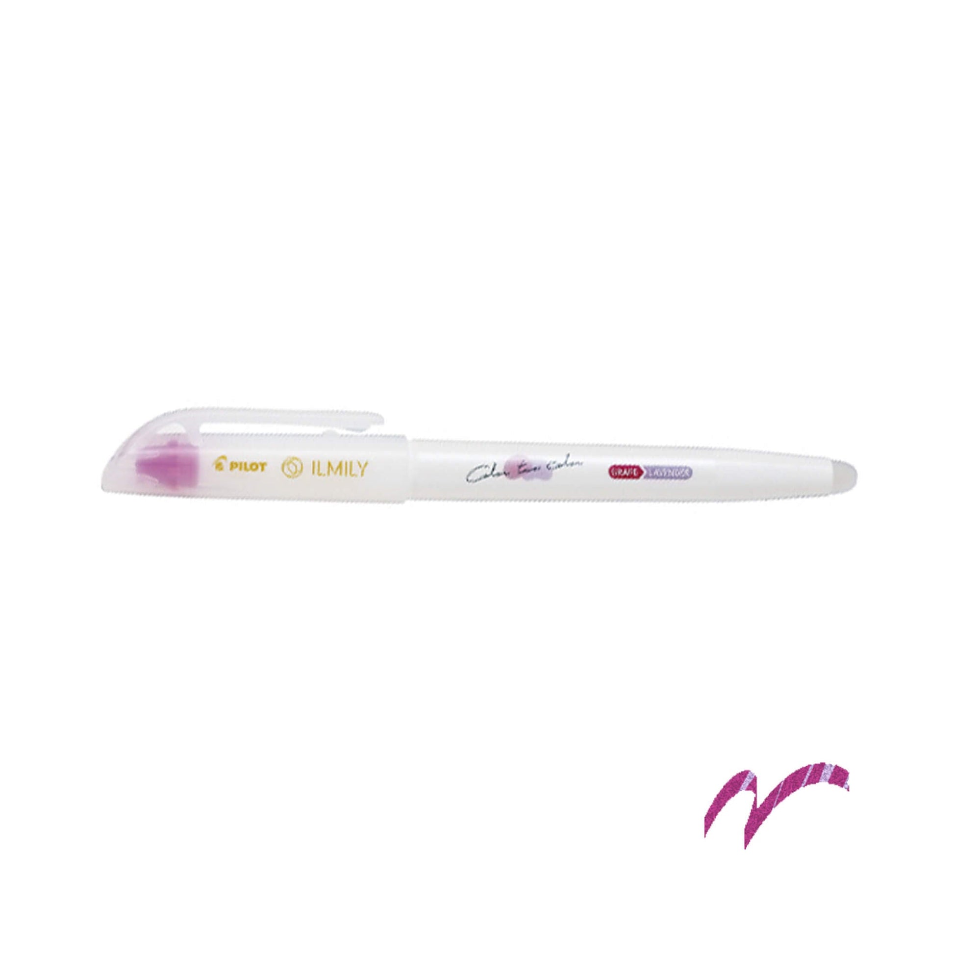 Pilot ILMILY Color Two Color Highlighter - Grape|Lavender - Highlighters