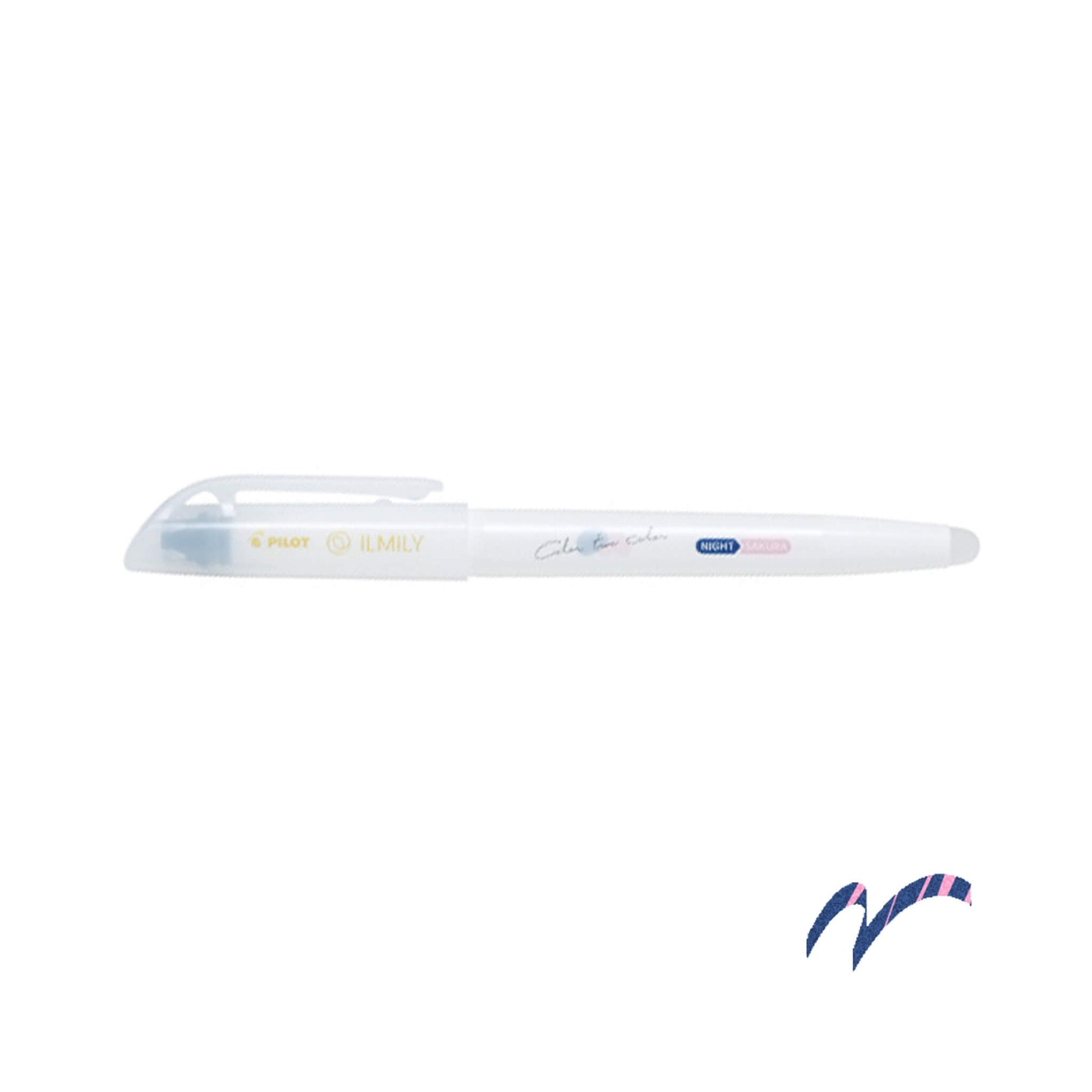 Pilot ILMILY Color Two Color Highlighter - Night|Sakura - Highlighters