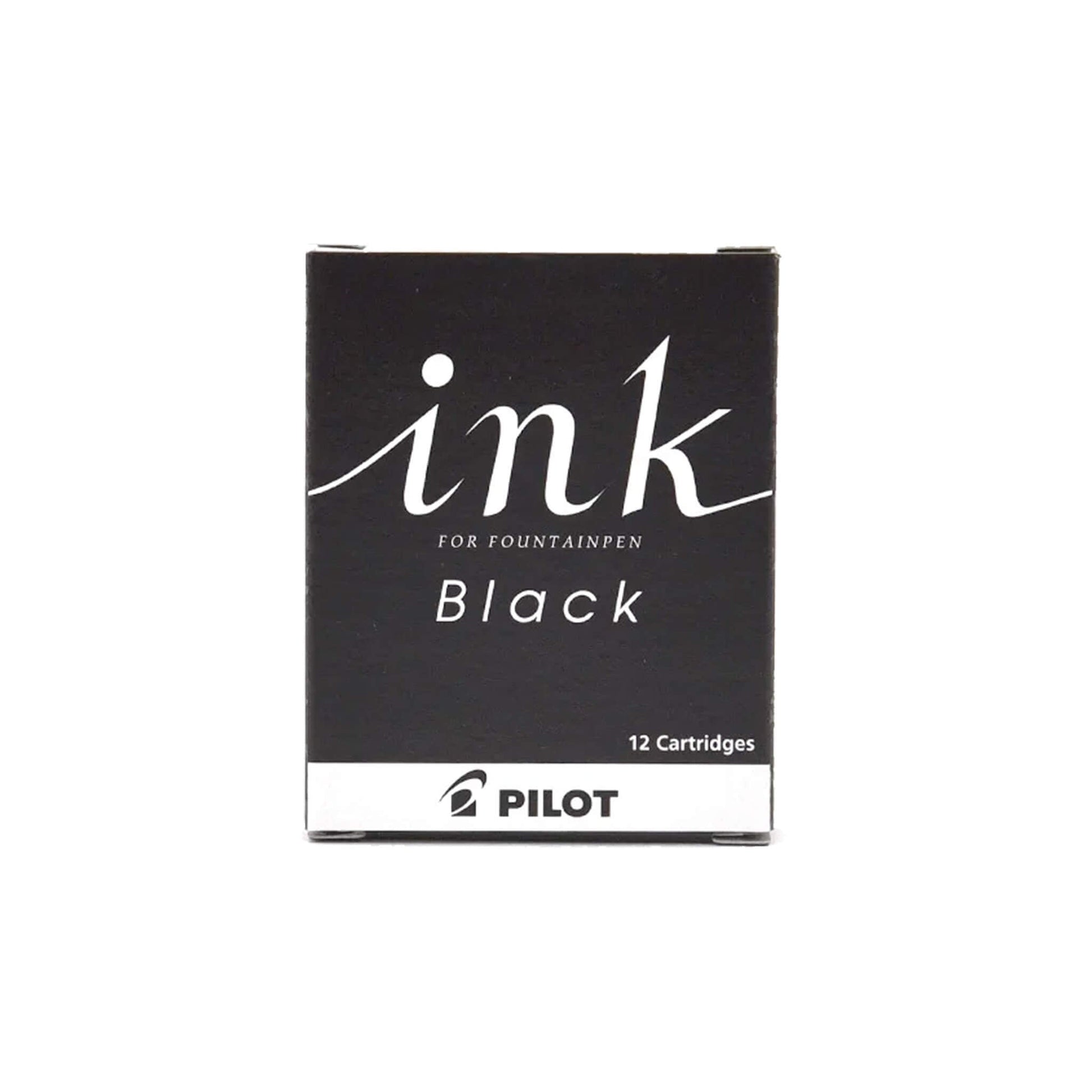 Pilot Ink Cartridge 12 - pc Pack Black - Ink Cartridge