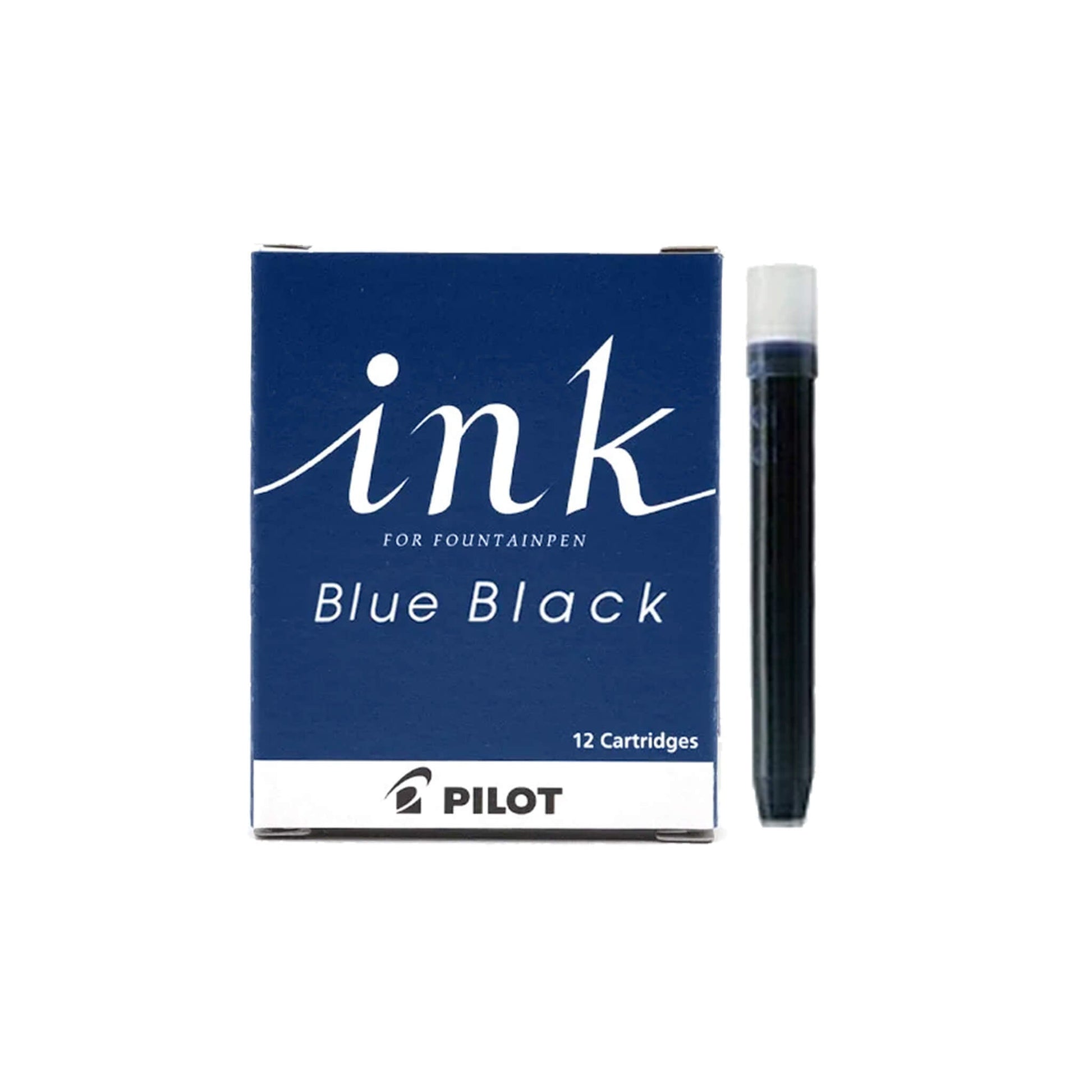 Pilot Ink Cartridge 12 - pc Pack Blue Black - Ink Cartridge