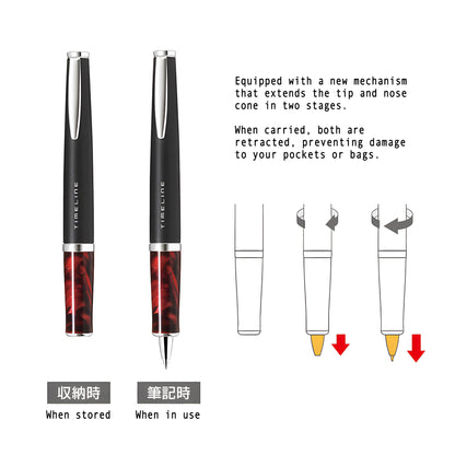 Pilot TIMELINE Eternal Ballpoint Pen - Eternal Black - Ballpoint Pens