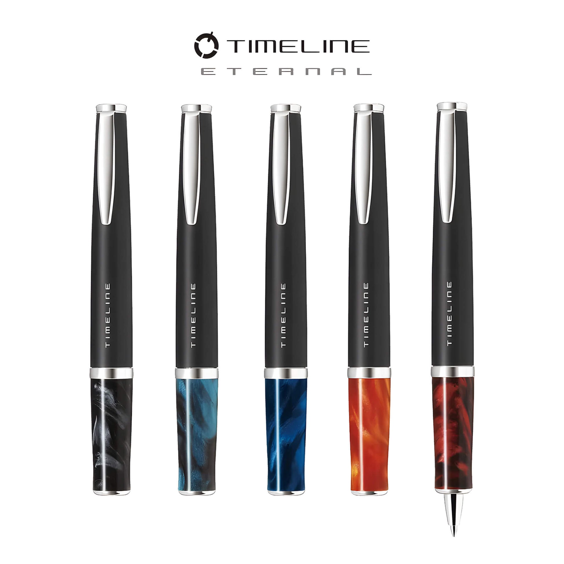 Pilot TIMELINE Eternal Ballpoint Pen - Eternal Black - Ballpoint Pens