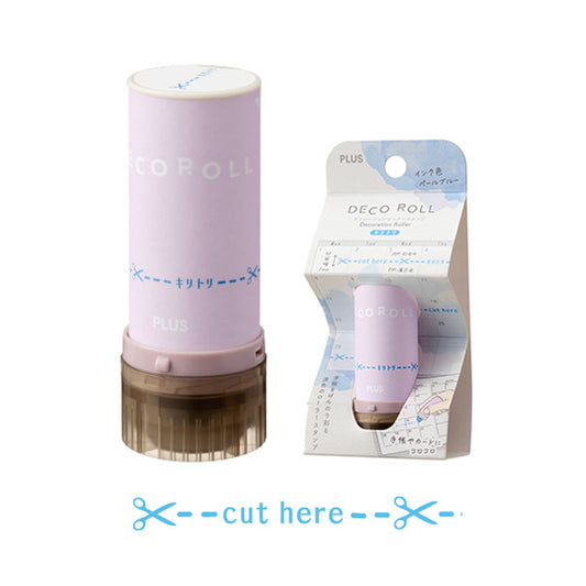 PLUS Deco Roll Stamp - Cut [5mm] - Pre - inked Stamps
