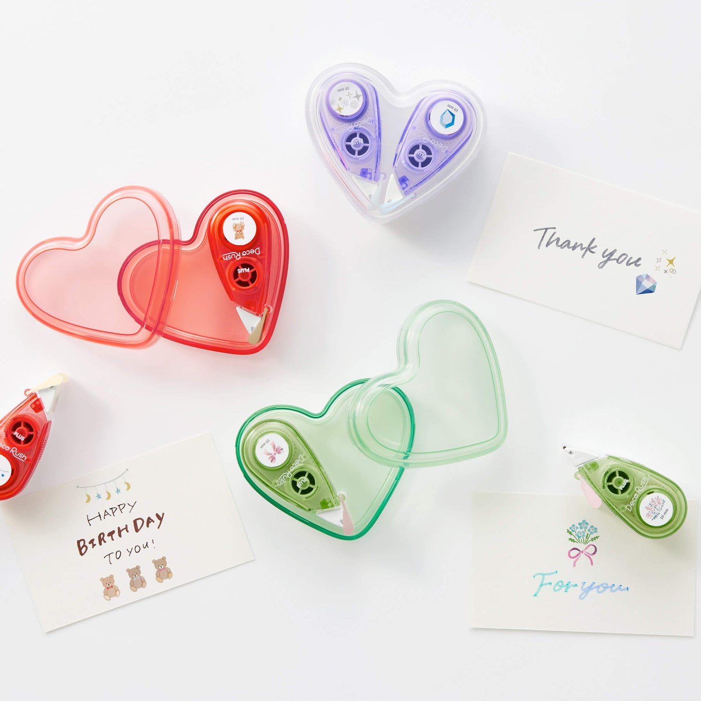 PLUS Deco Rush Limited Heart Case Set - Jewelry - Deco Rush