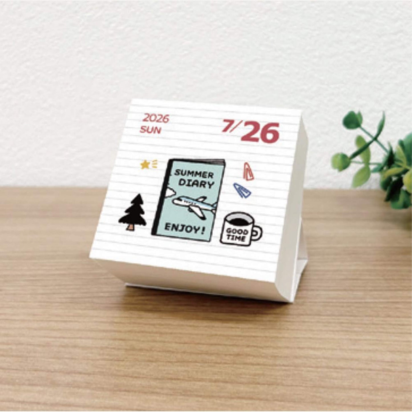 [PRE - ORDER] Eric Small Things × Shinnippon Calendar 2026 Color Daily Calendar - 2026 Calendars