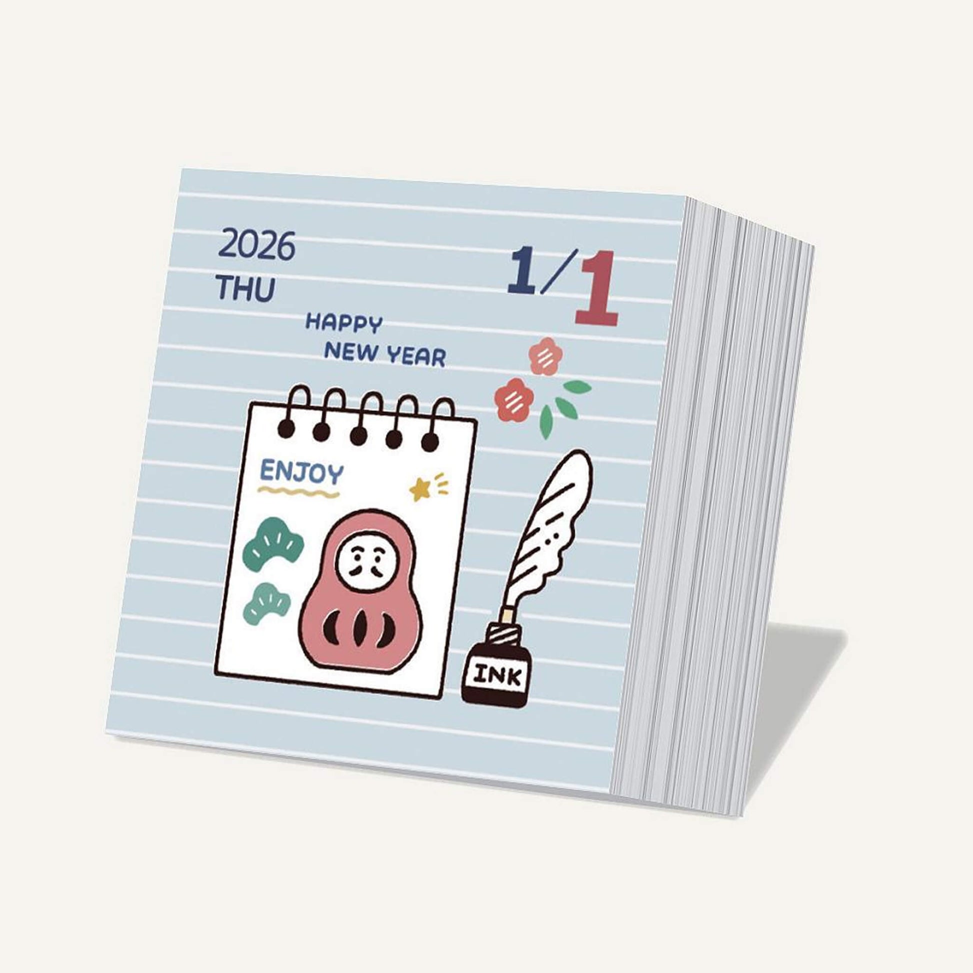 [PRE - ORDER] Eric Small Things × Shinnippon Calendar 2026 Color Daily Calendar - 2026 Calendars