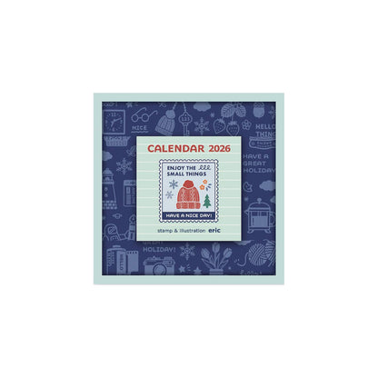 [PRE - ORDER] Eric Small Things × Shinnippon Calendar 2026 Color Daily Calendar - 2026 Calendars