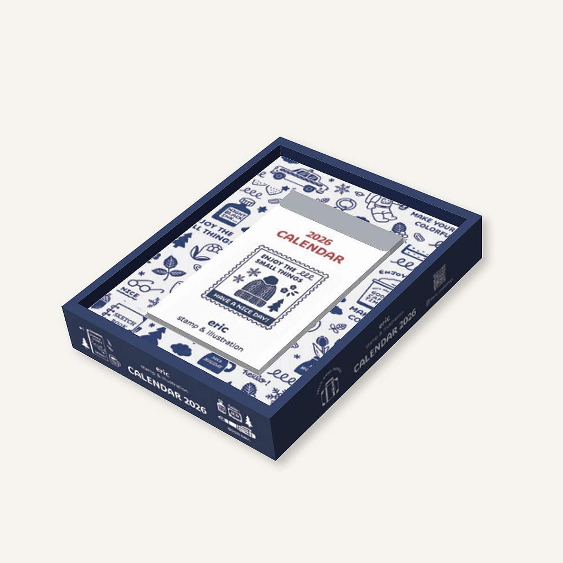 [PRE - ORDER] Eric Small Things × Shinnippon Calendar 2026 Daily Calendar - 2026 Calendars