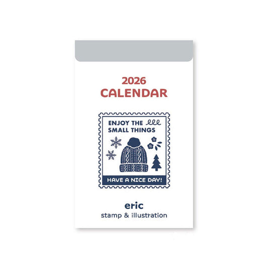 [PRE - ORDER] Eric Small Things × Shinnippon Calendar 2026 Daily Calendar - 2026 Calendars