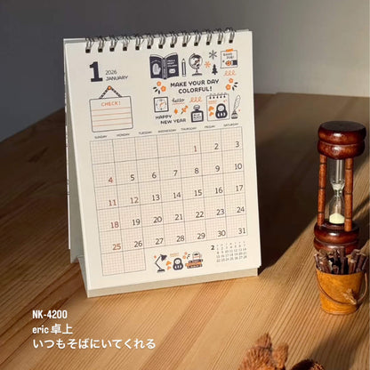 [PRE - ORDER] Eric Small Things × Shinnippon Calendar 2026 Desktop Calendar - 2026 Calendars