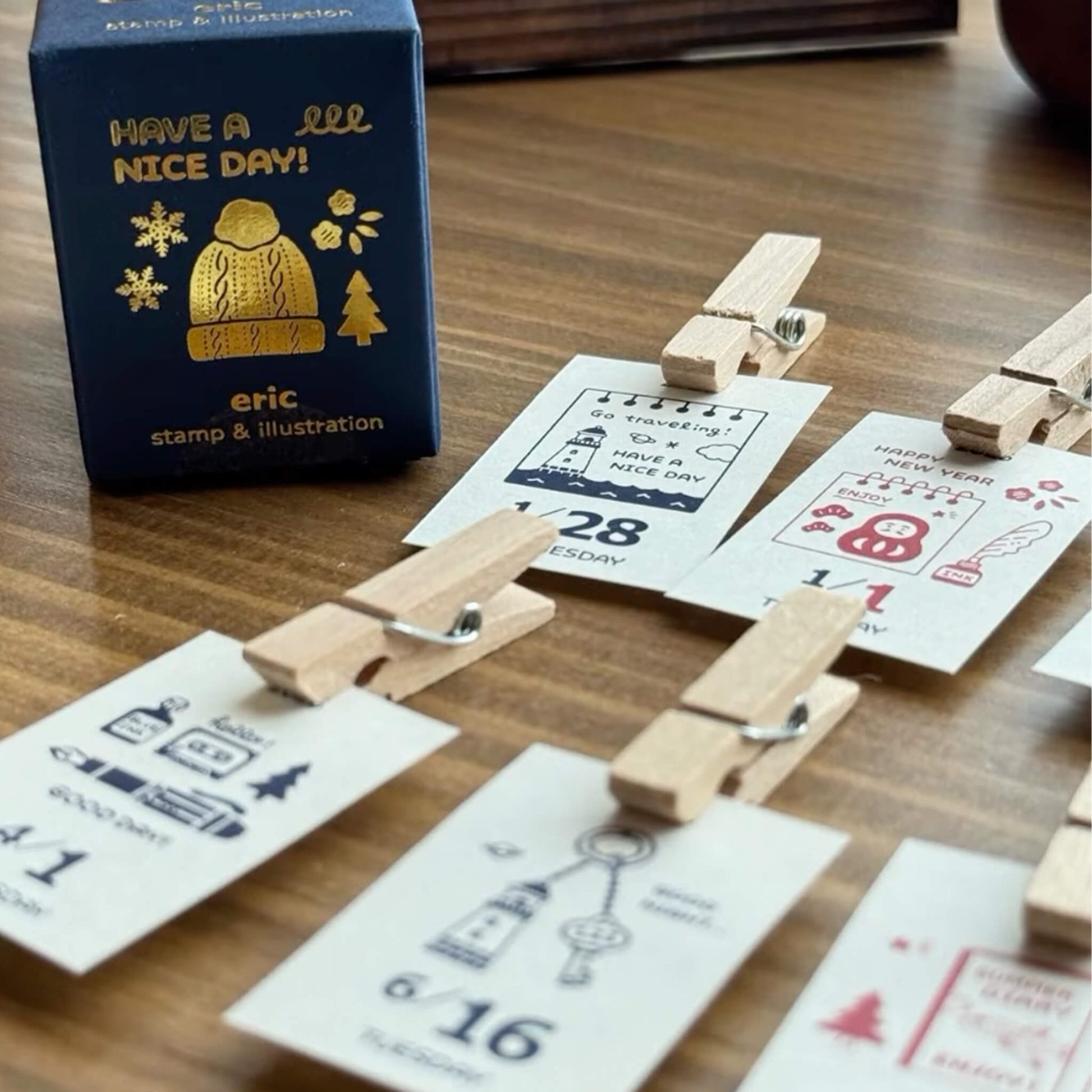 [PRE - ORDER] Eric Small Things × Shinnippon Calendar 2026 Mini Mini Daily Calendar - 2026 Calendars