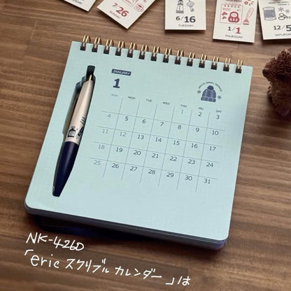 [PRE - ORDER] Eric Small Things × Shinnippon Calendar 2026 Scribble Calendar - 2026 Calendars