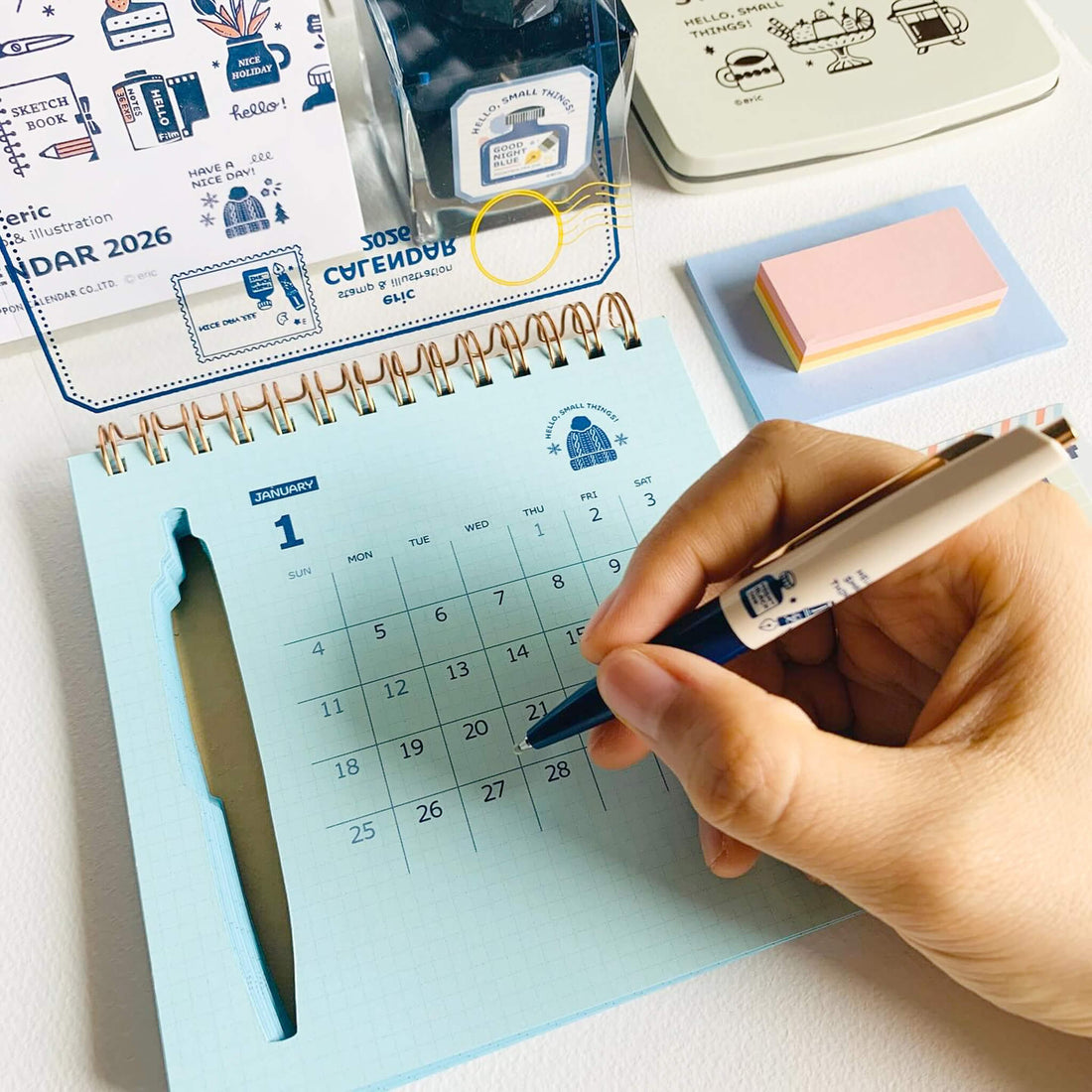 Eric x Shinnippon 2026 Scribble Calendar