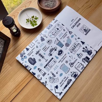 [PRE - ORDER] Eric Small Things × Shinnippon Calendar 2026 Wall Calendar - 2026 Calendars